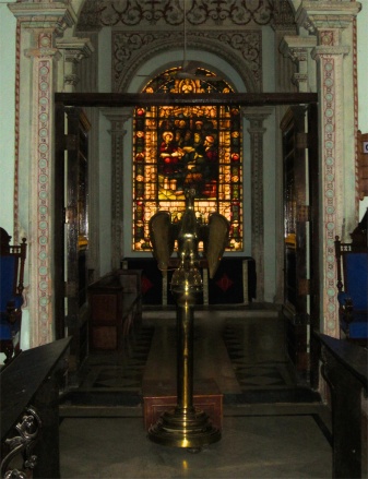 A part of Constantia's sizable chapel